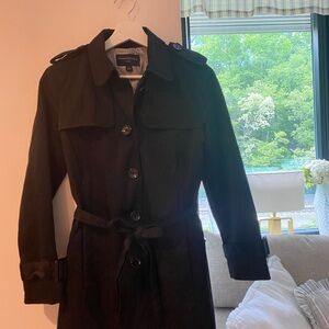 Banana Republic Black Women's Trench Coat